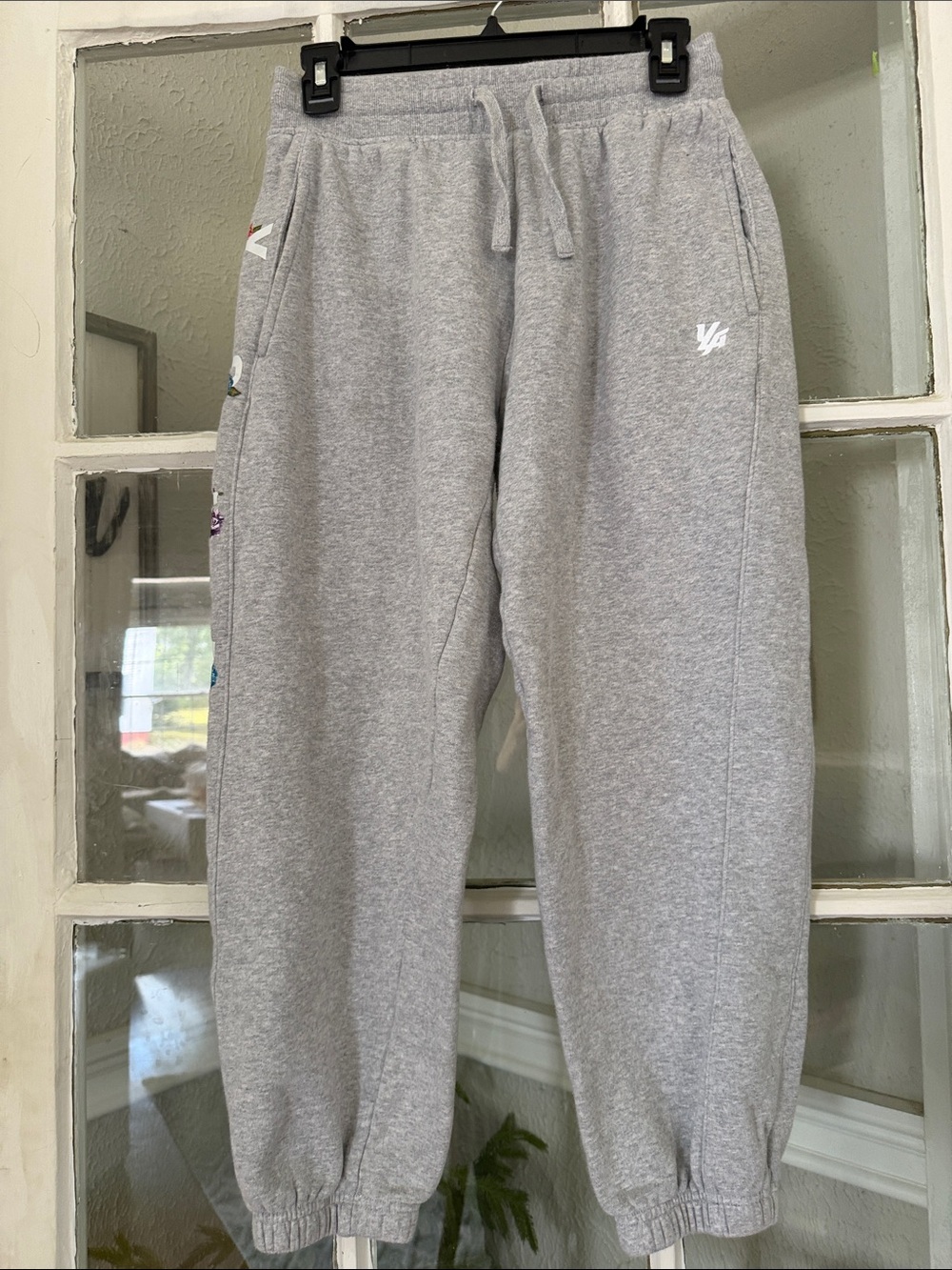 YoungLA Women  Gray Drawstring Jogger Sweatpants